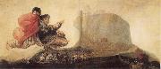 Francisco Goya Fantastic Vision or Asmodea painting
